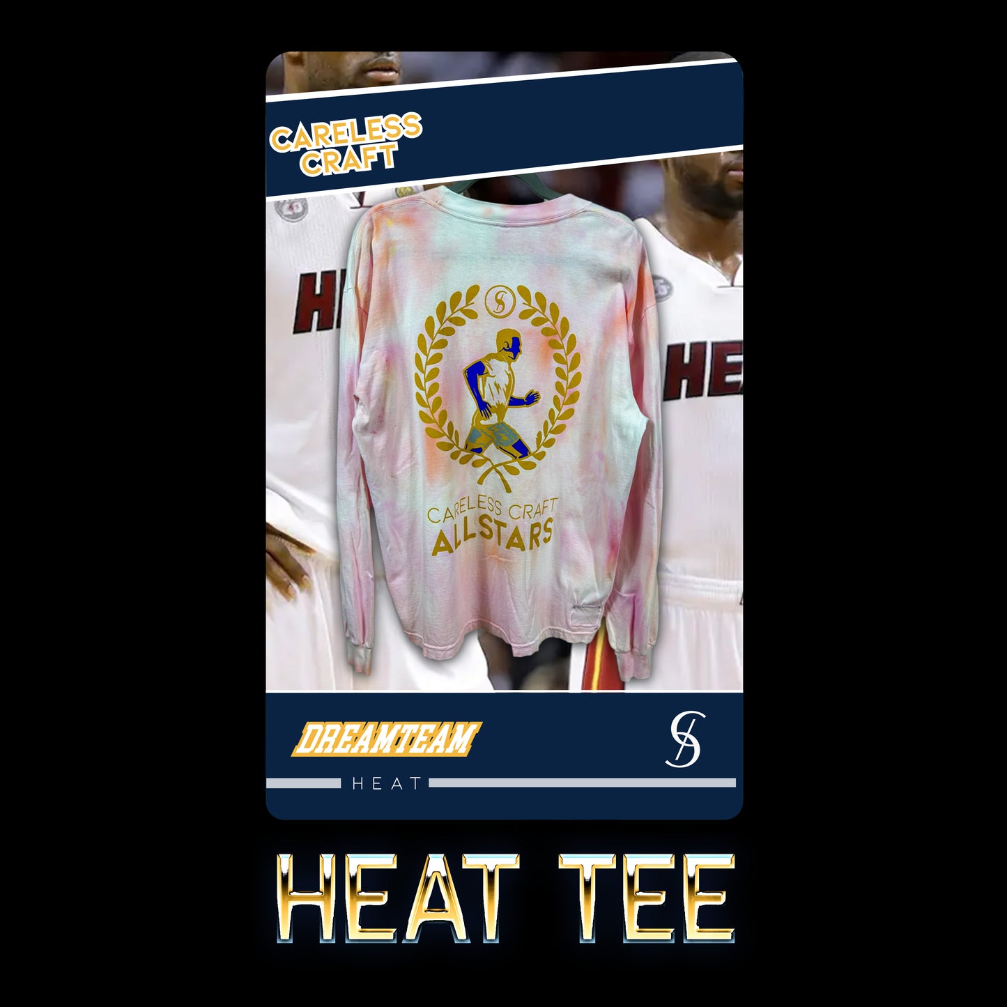 CC DreamTeam "Heat" tee
