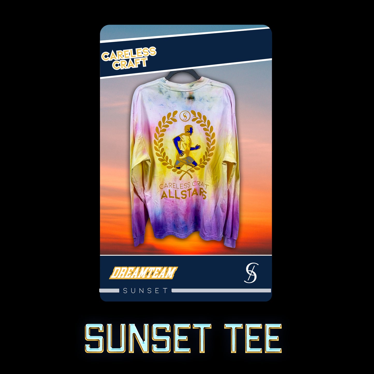 CC DREAMTEAM "SUNSET" TEE